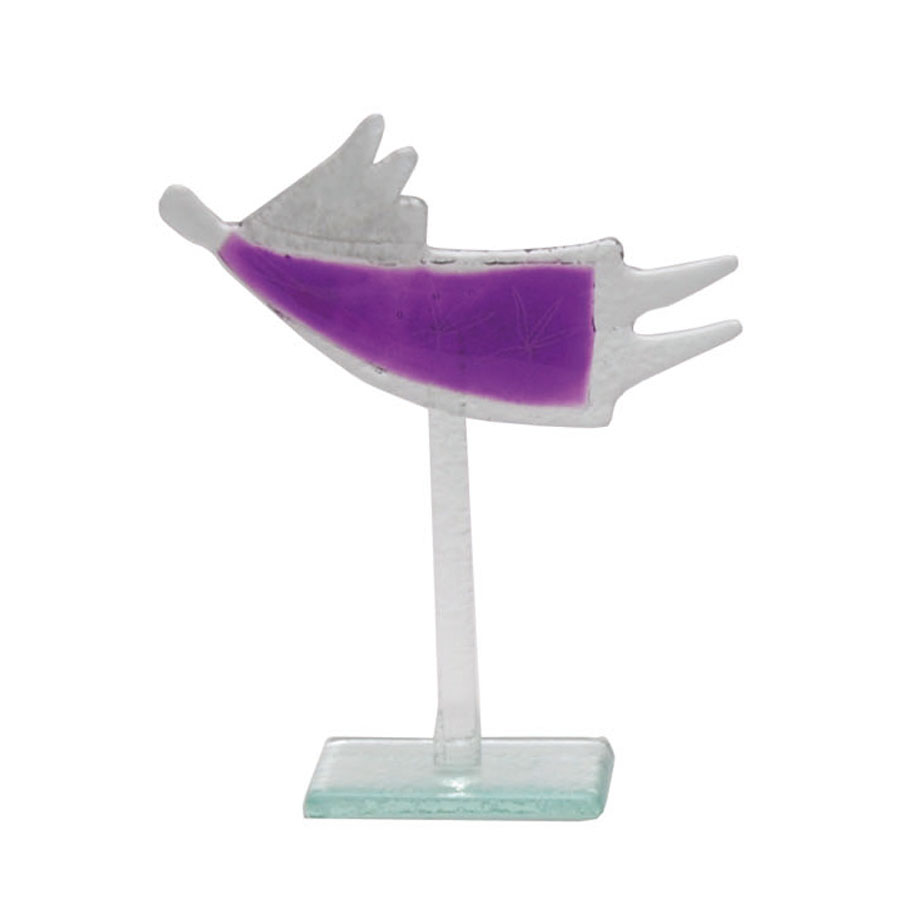111 Flying angel - Ange volant violet H.20cm